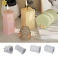 thumbnail image 2 of lanema Honeycomb Silicone Candle Mold Pillar Candle Silicone Mold for DIY-Home Decors, 2 of 15