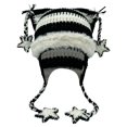 thumbnail image 2 of Grunge Emo Clothes Accessories Cute Cat Ear Hat Striped Crochet Y2k Beanie,One Size, 2 of 5