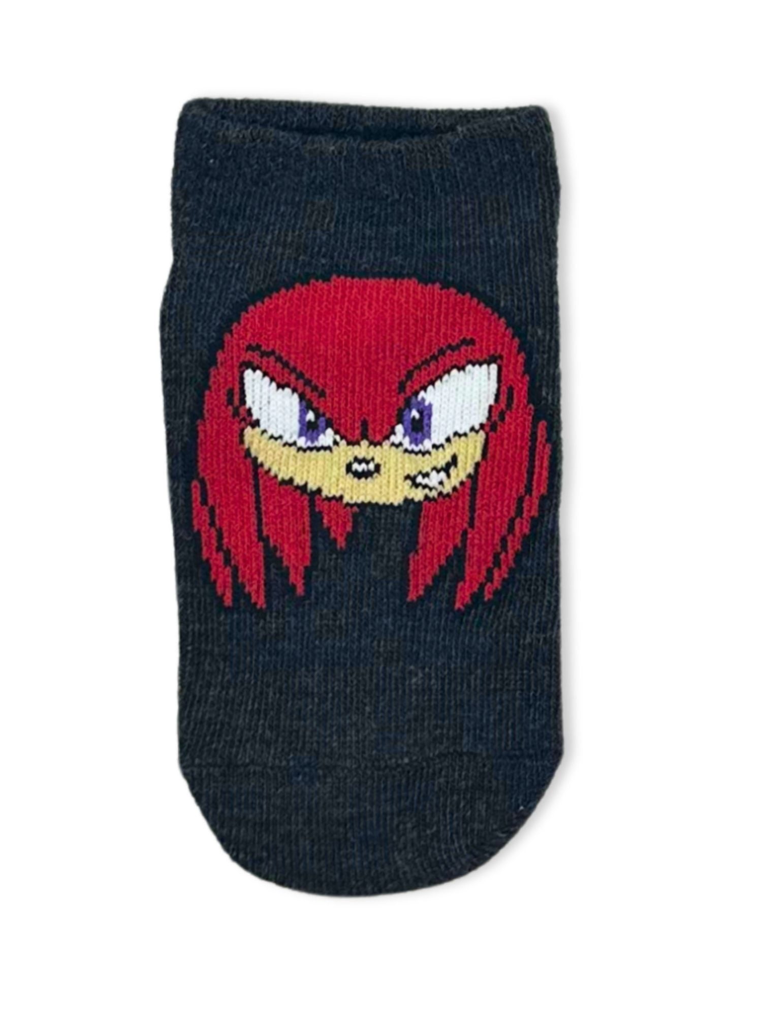Sonic the Hedgehog Boys No-Show Socks, 6-Pack, Sizes S/M-M/L