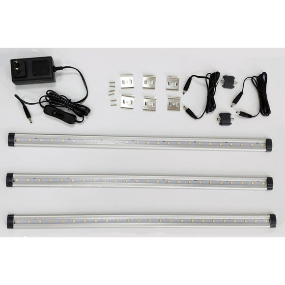Éclairage de l'espace de travail à DEL Rocelco - (3) barres lumineuses de 20 po