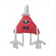 thumbnail image 4 of Bizarre Town Bill Cipher Muñeco de peluche Piggy Yaoyao Púrpura Amarillo Rojo Triangular Peluche, 4 of 4