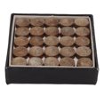 thumbnail image 3 of Pool  Tips, Control Ball Rotation Leather Billiard Pool  Tips  For Billiards 10mm, 3 of 8