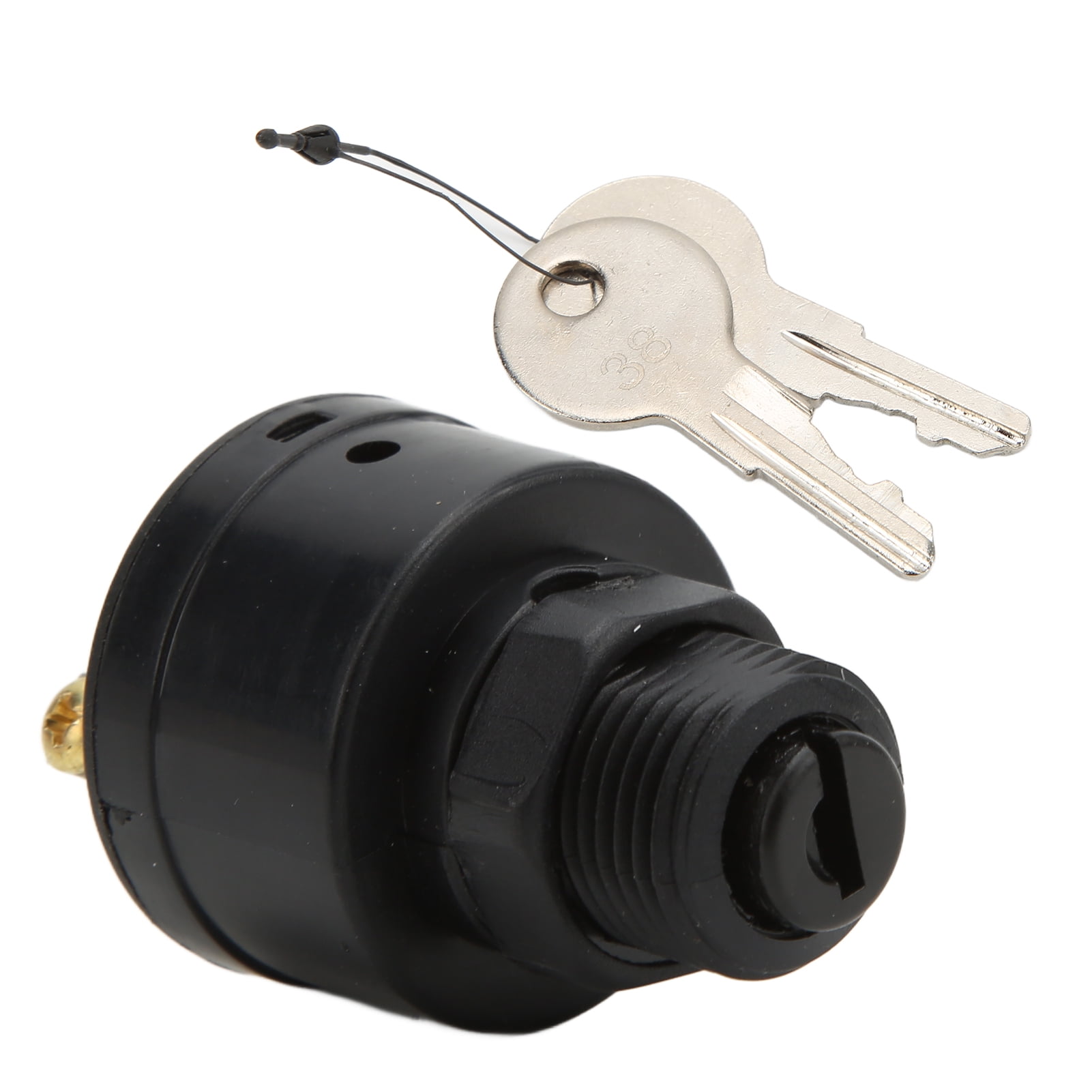 Domqga 3 Positions Ignition Key Switch With Weatherproof Cover 87‑88107