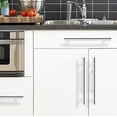 thumbnail image 4 of 5 Pack| 3.5 Inch Euro Bar Cabinet Pull Polished Chrome Modern Cabinet Hardware, T Bar Kitchen Cabinet Handles Dresser Pulls, 3-1/2" Hole Centers, 4 of 4