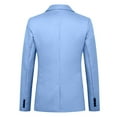 thumbnail image 4 of LOVZFMLL Suit Jackets for Men Notched Collar Single Breasted Dressy Blazer Jackets Business Work Formal Suit Jackets with Pockets, 4 of 4