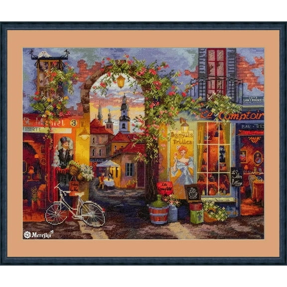 French Cafe K-227 Merejka Counted Cross-Stitch Kit