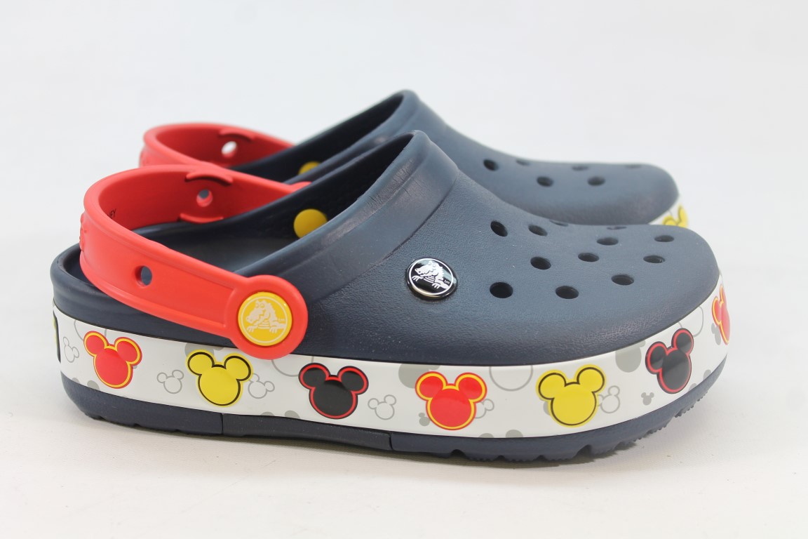 mickey light up crocs