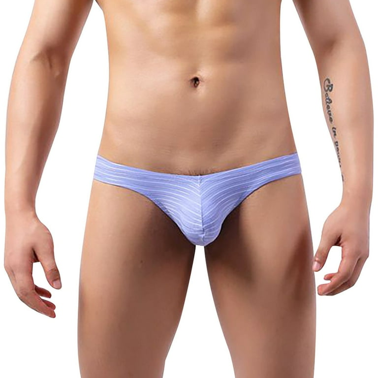 zuwimk Underwear Men,Men's Underwear Classic Low Rise Brief Sky