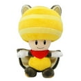 thumbnail image 2 of Peluche - Nintendo - Super Mario - Flying Squirrel Toad 8 Pouces Jaune Nouvelle Poupée 1314, 2 of 2