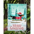 thumbnail image 3 of Carolines Treasures VHA3030GF Merry Christmas Dachshund Flag Garden Size  Small multicolor, 3 of 3