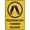 Warning Sign 4, variant on Pedestrians Keep To Marked Walkways Sign Warning Sticker-Security Sign Outdoor Sign 8"x12"