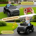 thumbnail image 3 of Arnahaishe 12V Electric Car Battery Powered Ride on Toys Power Car Wheels with Remote Control for Kids 3-6, Black, 3 of 7