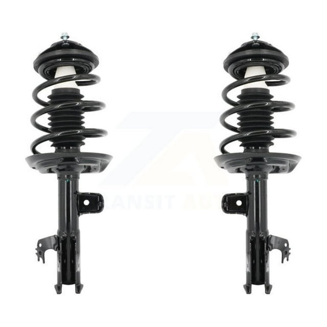 Transit Auto Front Complete Suspension Shocks Strut and Coil Spring Mount Assemblies Kit for Car Toyota Camry Excludes SE XSE Hybrid V6 Models; Vehicles Built In The USA Left Right K78A-100481