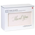 thumbnail image 4 of American Greetings Thank You Card Stationery Notes, Pink Script (50-Count), 4 of 4
