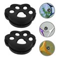 thumbnail image 1 of WEUVEB 3Pcs Silicone Tennis Dampener Black Durable Vibration Absorber for Tennis Racket Use, 1 of 8