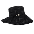thumbnail image 1 of KAKOWELY Elegante sombrero de pescador de ala ancha, fino y plegable, con doble cara., 1 of 5