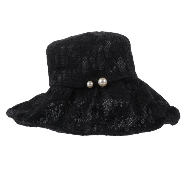 KAKOWELY Elegante sombrero de pescador de ala ancha, fino y plegable, con doble cara.