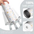 thumbnail image 2 of Modern 30oz Handheld Travel Tumbler with Handle – Double Wall Stainless Steel Insulated Cup, Flip Straw Lid, Leak-Proof & BPA-Free for Hot and Cold Drinks – Durable Coffee & Juice Mug White, 2 of 7