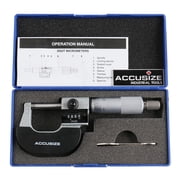 Accusize 0-1'' by 0.0001'' Digital Outside Micrometer in Fitted Box, Bc20-1101