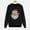 Men-Black, variant on Fiaer Christmas Sweatshirts for Family Shine Santa Printed Xmas Pullover Crew Neck Long Sleeve Baggy Trendy Holiday Tops Kid 140