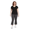 thumbnail image 5 of JMS Just My Size by Hanes Women’s Plus Size Pull-On Stretch Denim Bootcut Jeggings, 5 of 6