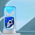 thumbnail image 4 of Cepillo de dientes eléctrico automático de 360 grados, tipo U, para niños, con dibujos animados, sónico, carga por USB, luz azul, IPX7, 4 of 5