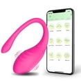 thumbnail image 1 of Vibradores vaginales controlados por aplicación de 9 velocidades, masajeador de huevo vibrador Anal de punto G, estimulador portátil, Juguetes sexuales para adultos para mujeres y parejas Dengxun unisex, 1 of 2