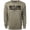 Military Green, variant on Rest at The End Workout Shirts for Men Motivational Gym-Goers