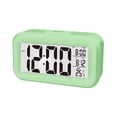 thumbnail image 2 of Alarm Clock for Bedroom, InsCrazy Digital Alarm Clock 4.3in LED Display with Temperature Larger Lound Light Control Portable Snooze Calendar Brightness with Battery Powered, 2 of 4