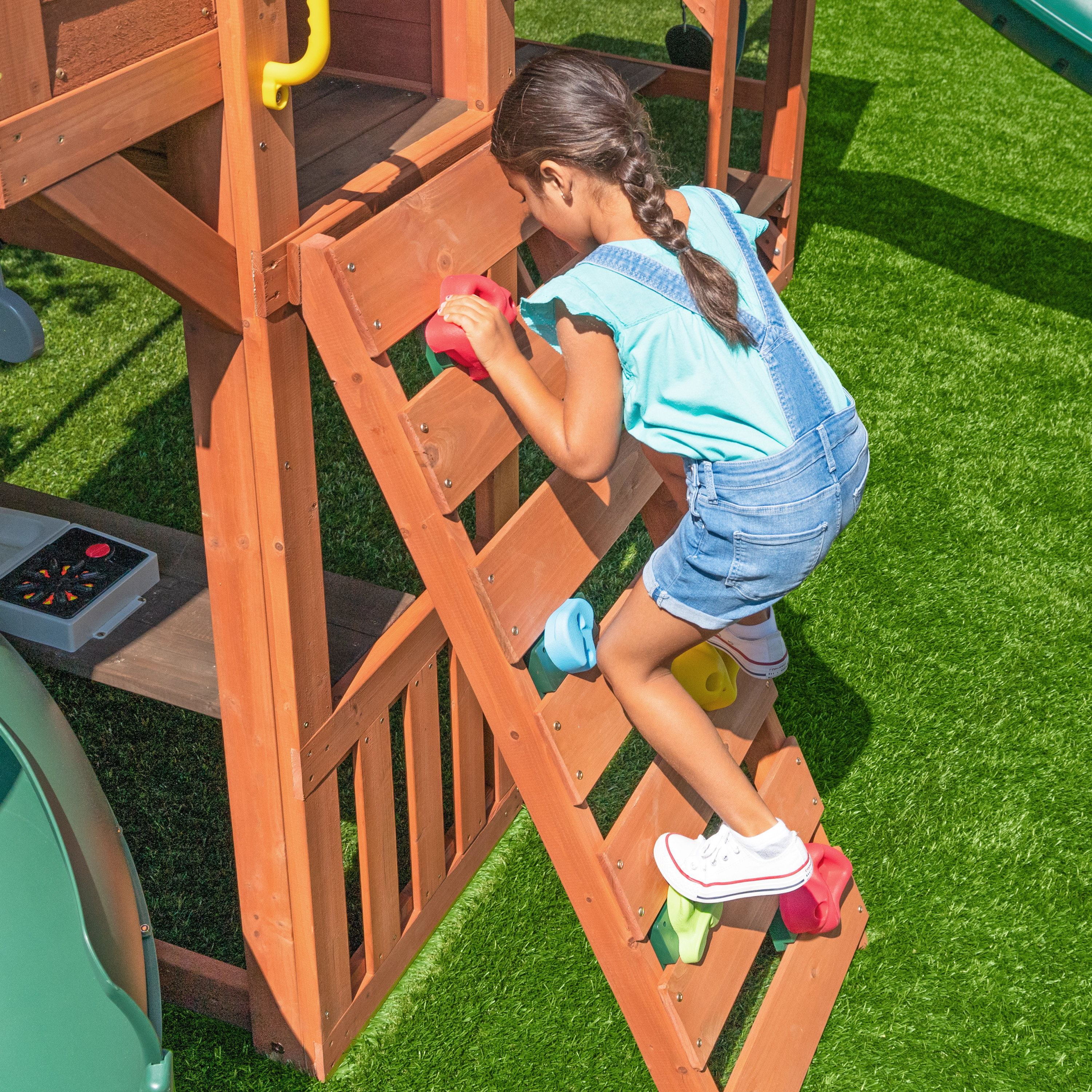 KidKraft Boulder Bluff Swing Set Playset