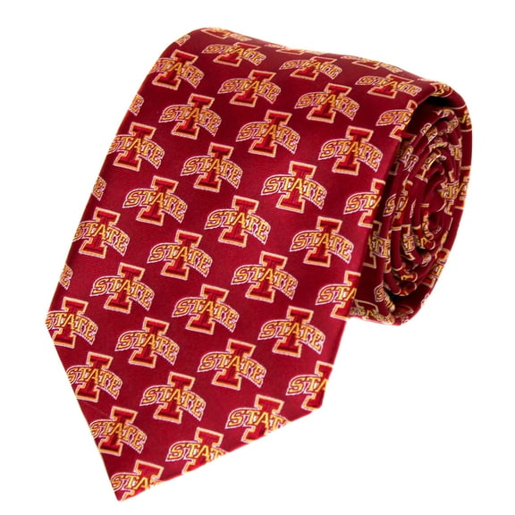 Iowa State Cyclones Repeating Necktie - Donegal Bay - Unisex - One Size