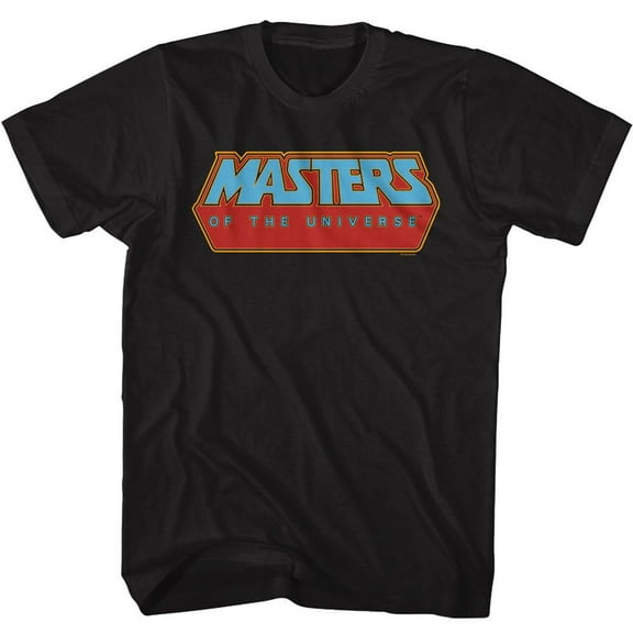 Masters of the Universe Logo Black T-Shirt