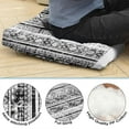 thumbnail image 7 of 22 Inch Boho Meditation Cushion, Dutch Velvet Square Floor Pillow for Yoga and Home Decor, 7 of 7