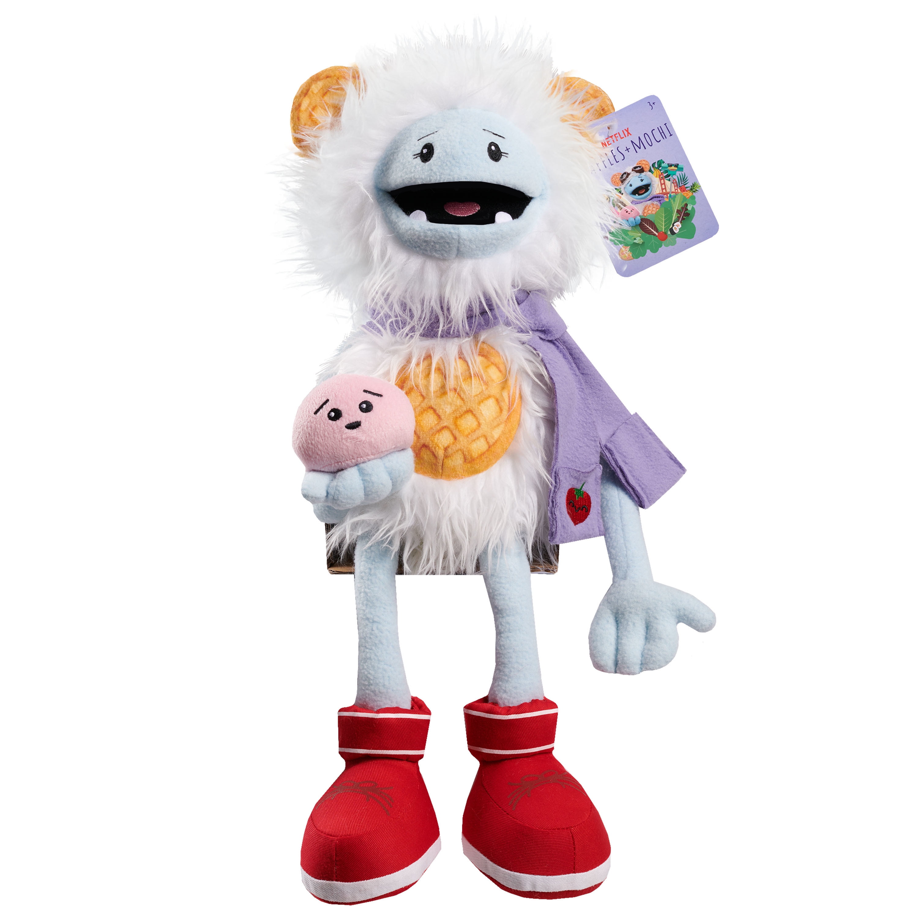 Netflix Waffles Mochi Large Plush Plush Basic Preschool Ages 3 Up By Just Play Walmart Com