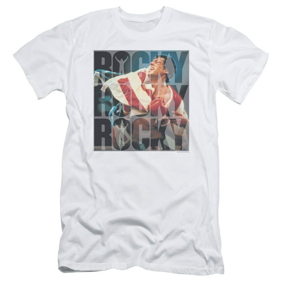 Rocky Chant Adult 30/1 T-Shirt White