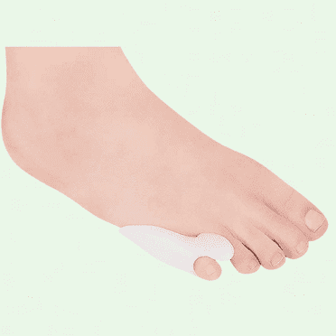 6 Pcs Gel Little Toe Bunion Protector - Bunionette Corrector Tailors Bunion Pad