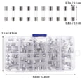thumbnail image 3 of MasteelfCA 100pcs 0.2A-20A Glass Tube Fuse Protective Tube Fast-blow Glass Fuses Assorted, 3 of 7
