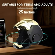 Iron Helmet - Superhero MK 5 Wearable Electronic Helmet with Sounds and LED Lighting, Touch & Remote Control, Superhero 1:1 Model Prop Replica, Perfect for Cosplay, Display & Collectible