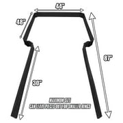 Ultimate Wrestling Ring Barricade Playset for WWE & AEW Wrestling Action Figures