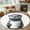 Grey White, variant on 2x6 Kitchen Runner Rug, Cute Cat Non-Skid Rubber Backing Large Rectangle Rugs - Living Room Bedroom Home Office, Funny Animal Toilet Paper Abstract Art Indoor Floor Mat Carpets Washable Rug