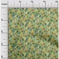 thumbnail image 2 of oneOone Rayon Yellow Fabric Abstract Floral Sewing Material Print Fabric By The Yard 56 Inch Wide-1ra, 2 of 5