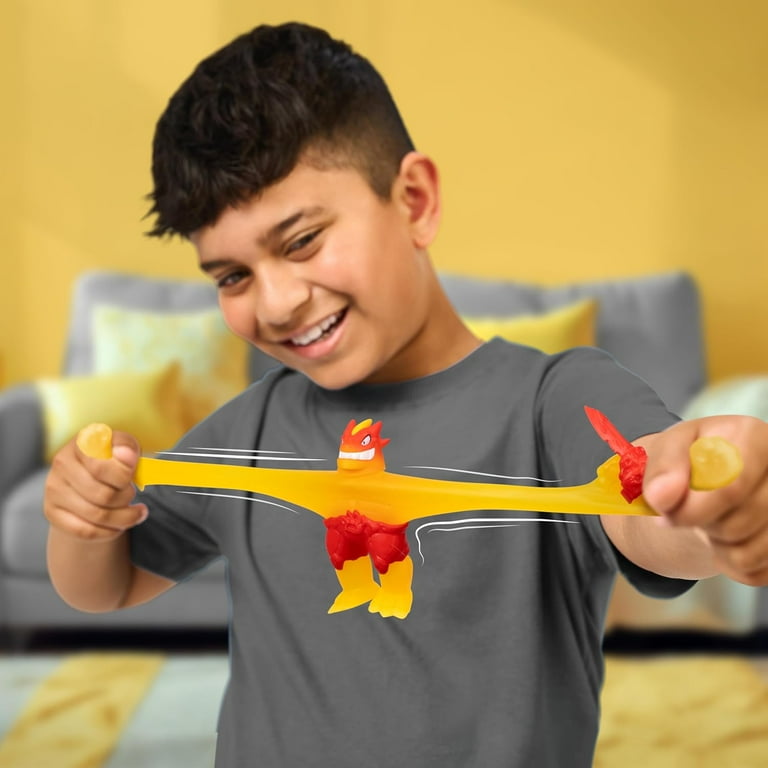 Heroes of Goo Jit Zu Meteor Madness Stretchy Flame Blazagon vs