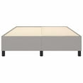 thumbnail image 5 of vidaXL Box Spring Bed Frame Light Gray 59.8"x79.9" Queen Fabric, 5 of 8
