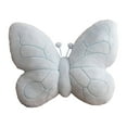 thumbnail image 2 of Butterfly Pillow, Decorative Butterfly Shaped Throw Pillow, Soft Butterfly Stuffed Seat Cushion Pad, Plush Pillow Velvet Decorative Animal Pillow for Couch Living Room Bed Decor, 2 of 6