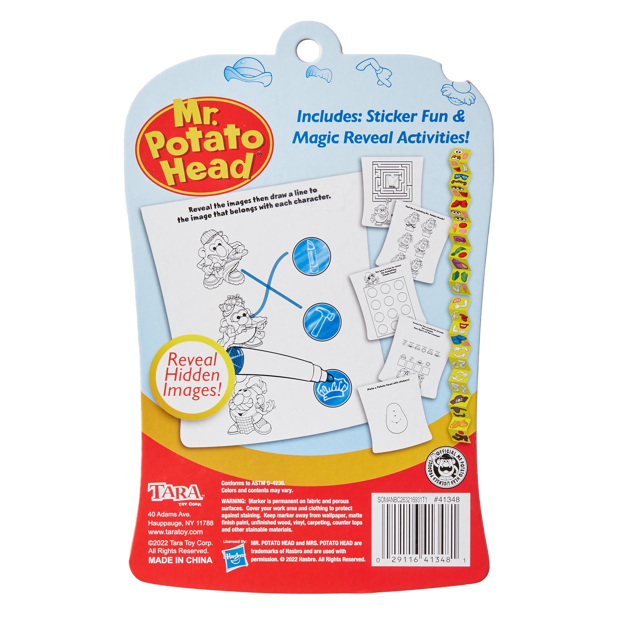 Mr Potato Head Magic Reveal Activity Game Pad, 1 - Jay C Food Stores