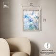 thumbnail image 4 of Dreaming in Blue Shadowbox Print Floral Art by Art Remedy, Blonde Frame, 16 x 20, 4 of 6