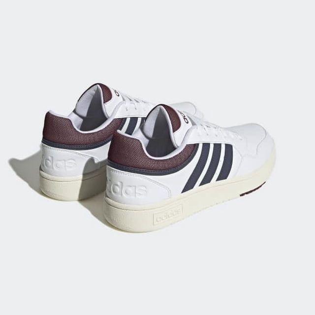 Calzado Adidas Hombre Hoops 3 Blanco Azul HP7944