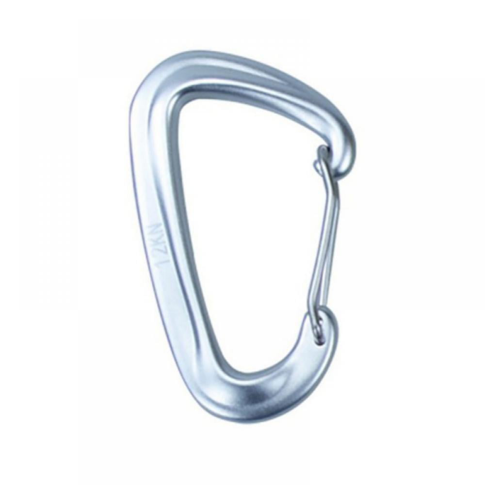 Titanium Alloy Outdoor Camping Carabiner Keychain Hanging Buckle Hook Snap 
