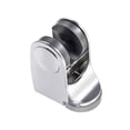 thumbnail image 4 of Soporte de ducha de mano ajustable de ABS para pared Uxcell, paquete de 2, tono plateado, 4 of 5