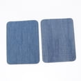 thumbnail image 5 of 6x Iron on Denim Jeans Cloth Patch for Hat Pants Shoes Blue, 5 of 7